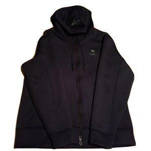 G/Fore Mens Navy Full Zip Tech Hoodie Twilight Size Medium G4 Skull & T's